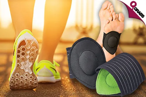 From QR25, Take Care of Your Feet with Foot Arch Supports! (Up to QR110 Value)